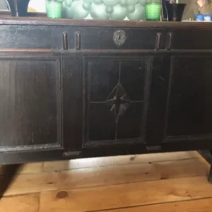 Large Antique Blanket Chest – Collection only in London SW18 - Image 2