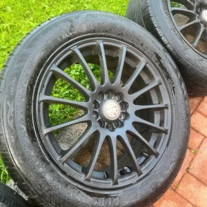 17” VW P609 x4 Black Alloys - Image 3