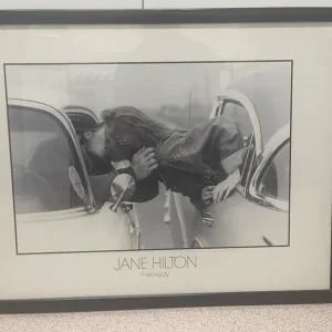 Jane Hilton – Freeway, 1988 – Vintage Black & White Print, framed, 48x63cm overall with the frame - Image 3