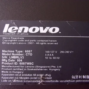Lenovo ThinkCentre M57 with 3GB RAM and 17" monitor - Image 8