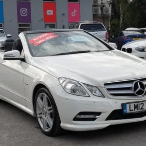 2012 Mercedes-Benz E-Class E250 CDI BlueEFFICIENCY Sport 2dr Tip Auto DIESEL 45000 MILES CONVERT...