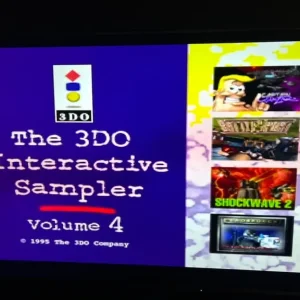 Panasonic 3DO console + 2 games + 2 sampler discs. *IT WORKS!* - Image 2