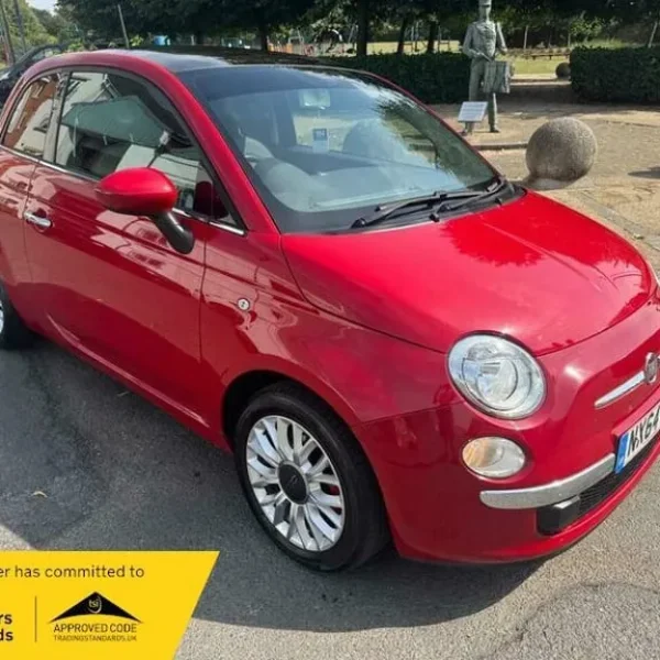 2014 Fiat 500 0.9 TwinAir Lounge Euro 6 (s/s) 3dr HATCHBACK Petrol Manual