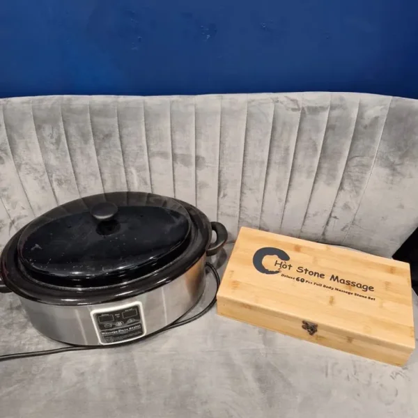 Hot stone massage set
