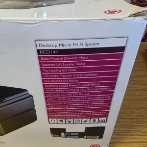 Duronic desktop micro Hi-Fi system - Image 2