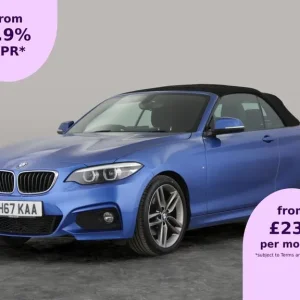 2017 BMW 2 Series 2.0 220d M Sport Convertible 2dr Diesel Auto Euro 6 (s/s) (190 ps) - CARPLA Con...