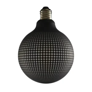 B&Q Good Home Songor Black Pendant Light Shade + 5W G125 LED light bulb - Image 6