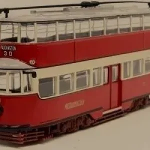 SCALE MODEL METROPOLITAN (FELTHAM) TRAM OF 1931