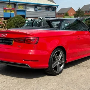 2015 Audi A3 1.4 TFSI 150 S Line 2dr S Tronic CONVERTIBLE Petrol Automatic - Image 4