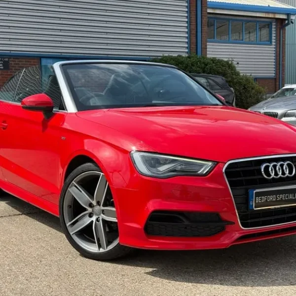 2015 Audi A3 1.4 TFSI 150 S Line 2dr S Tronic CONVERTIBLE Petrol Automatic