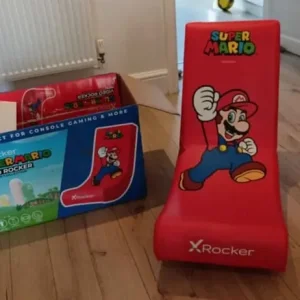 Mario gaming chair and box very good condition