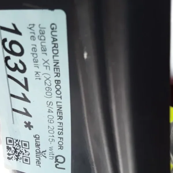 Jaguar xf boot liner