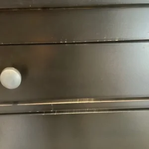 Ikea Hemnes chest of 6 drawers in black brown - Image 3