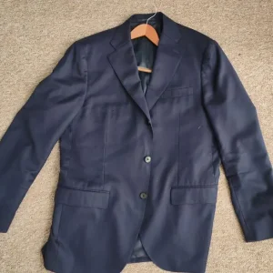 Boggi designer blue office suit - Image 4