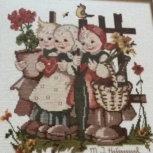 Framed Hummel Cross-Stitch - Image 5