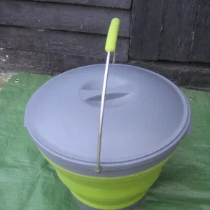Outwell Lime Green 12 Litre Collapsible Water Carrier with Lid for £5.00 - Image 5