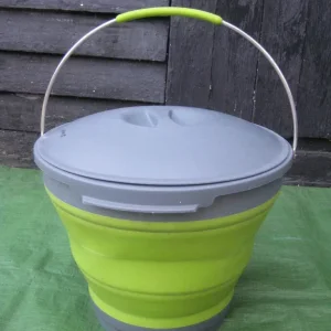 Outwell Lime Green 12 Litre Collapsible Water Carrier with Lid for £5.00