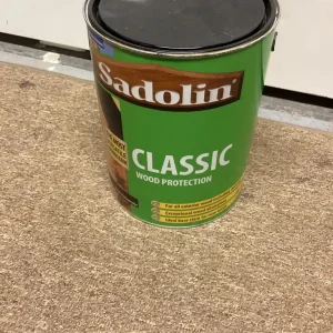 Brand new tin of Sadolin Classic wood Protection