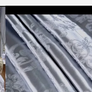 New - lux Satin Jacquard Double Duvet 3 Piece - Image 6