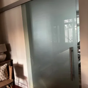Opaque Glass Sliding Door - Image 2