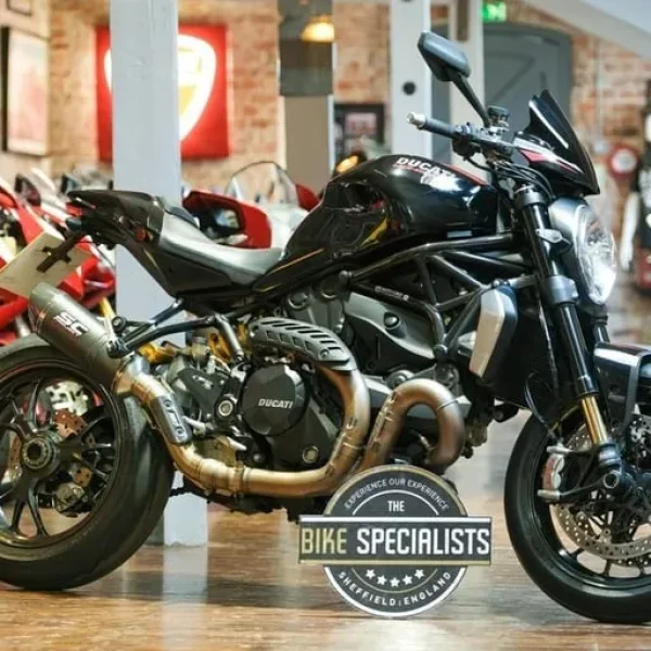 Ducati Monster 1200 R With SC Projects Exhaust