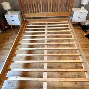 Wooden Double Bed Frame - Image 8