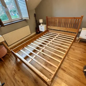 Wooden Double Bed Frame