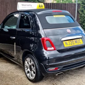 2020 Fiat 500C 1.2 Rock Star Euro 6 (s/s) 2dr Convertible Petrol Manual - Image 5