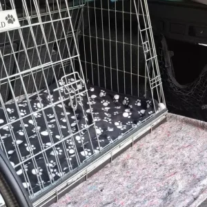 PET WORLD 36" Sloped Transport Crate – Car Dog Cage Carrier for Estate/Hatchback - Image 3