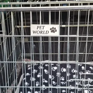 PET WORLD 36" Sloped Transport Crate – Car Dog Cage Carrier for Estate/Hatchback - Image 4