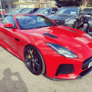 2017 67 JAGUAR F-TYPE 5.0 V8 SVR CONVERTIBLE 2DR PETROL AUTO AWD EURO 6 (S/S) (5 - Image 2