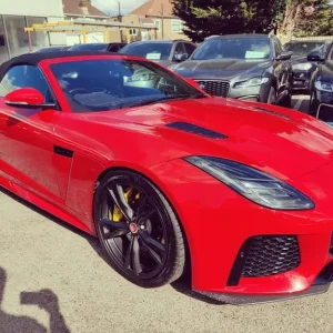 2017 67 JAGUAR F-TYPE 5.0 V8 SVR CONVERTIBLE 2DR PETROL AUTO AWD EURO 6 (S/S) (5