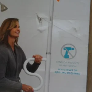 Stander security pole and curve grab bar - Image 2