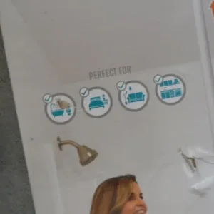 Stander security pole and curve grab bar - Image 4