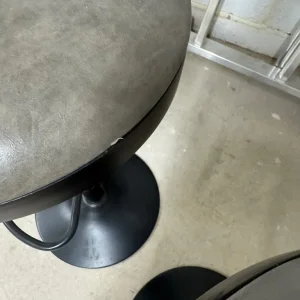 2 Grey Bar stools - Image 2