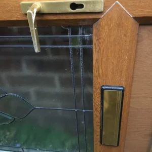 UPVC Door With Bevelled Glass - Image 3