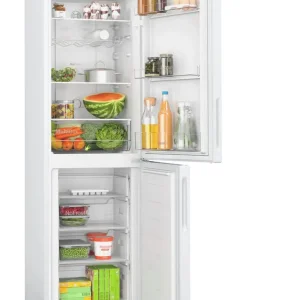 Bosch Series 2 KGN27NWEAG 50/50 Split, No Frost, 55cm Wide Fridge Freezer - White - Image 2