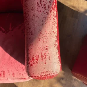 Pair of leather tub chairs - Image 6