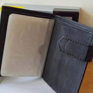 Genuine Leather Card Holder Wallet Vera Pelle