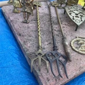 JOB LOT OF BRASS ITEMS - Image 3