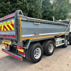 2018 18 DAF CF 450 E6 8X4 Thompsons Steel tipper, sheet, air tail-gate, weigher - Image 6