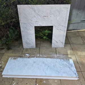 Fireplace marble