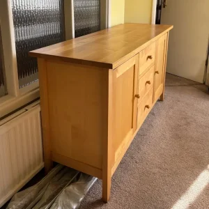 Solid Maple Dining Room Cabinet - Image 2