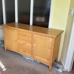 Solid Maple Dining Room Cabinet