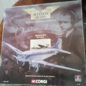Corgi Douglas DC3 Air France ,Frontier Airliners ,scale model - Image 4