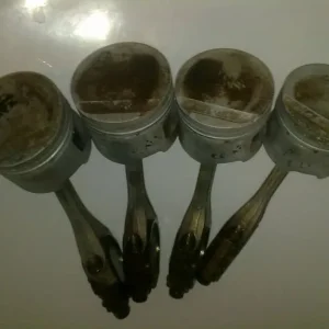 VW Volkswagen Mk2 Golf 16v / Mk2 Jetta 16v / Corrado 16v 1.8L (KR) OEM Pistons and Connecting Rods - Image 3