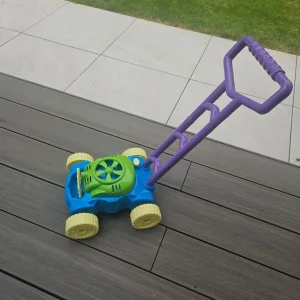 Toddler kids bubble machine lawn mower