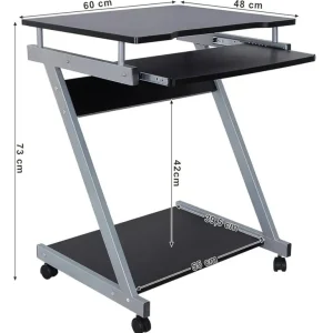 Mobile computer desk - Image 2