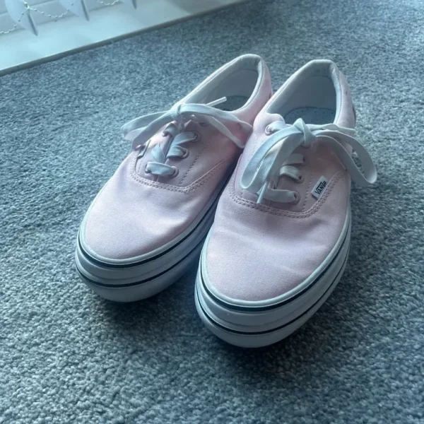 VANS Off the Wall Trainers platform Pink Size Uk 5