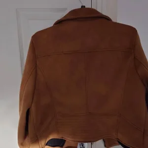 Faux Suede Fitted Jacket - Image 2